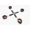 Whips Collections Odiniai antrankiai cross brace dominante bondage bdsm