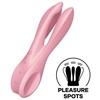 Satisfyer Threesome 1 Intimate Massage Device with 3 Motors Rožinė