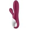 Satisfyer Hot Bunny Warming Dual Motor Intimate Device Rožinė Bluetooth
