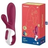 Satisfyer Hot Bunny Warming Dual Motor Intimate Device Rožinė Bluetooth