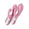 Satisfyer Air Pump Bunny 2 bunny vibratorius Rožinis