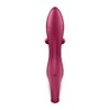 BoT Satisfyer Embrace Me Dual Motor Flexible Silicone Vibrator Rožinė