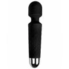 EasyToys Mini Wand Juodas - Compact Silicone Massager, 18 Modes