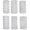 You2Toys Raudona Roses Penis Ring Set 6 pcs