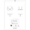 Obsessive Bra Set L/XL