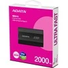 ADATA Išorinis kietasis diskas SSD SD810 2TB Juodas