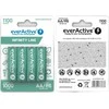 AA / R06 Ni-MH everActive 1100mAh Infinity Line baterijos 3000 ciklų (4 lizdinė plokštelė)
