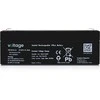 voltage AGM įtampa 12V 2,3Ah VE12-2,3 baterija (eksploatavimo trukmė 6-9 metai)