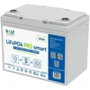 Akumuliatorius LiFePO4 Volt Polska PRO SMART 12,8V 100 Ah (150A) BMS BLUETOOTH + MATA GRZEWCZA