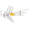 Televes DAT BOSS 700 MIX T-Force kryptinė antena, nuorod. 149422 k.48 (krepšys)