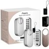 Aqara Smart Lock U200 išmanioji durų spyna, sidabrinė (EL-D02D-S)