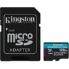 „Kingston Technology“ 128 GB „Micro SDXC Canvas Go Plus Gen4 200R A2 U3“ atminties kortelė be ADP