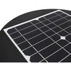 Bemko Carruzzo SOLARNA OPRAWA PARKOWA LED SOLUM 20W 2200LM 3000-4000K IP65 Juoda