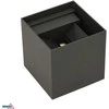 Sieninis šviestuvas Bemko 12W LED sieninis fasado šviestuvas VALIT, grafito sp., 4000K, IP65
