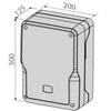 BFT Thalia BT A80 DUO valdymo blokas (D114215 00002) MDM 2614324
