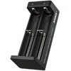 Cilindrinių ličio jonų 18650 Xtar MC2C USB-C akumuliatorių įkroviklis