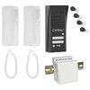 Orno ORN INTERCOM CYFRAL COSMO 2-TENANT Juodas