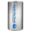 D / R20 Ni-MH everActive 5500 mAh Sidabrinis Line baterijos (2 vnt.)