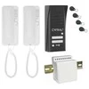 Orno ORN INTERCOM CYFRAL COSMO 2-TENANT Juodas