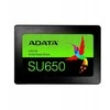 Kietasis diskas SSD ADATA SU650/1TB/SATA 3.0/Rašymo greitis 450 MB/sek/Nuskaitymo greitis 520 MB/sek2,5"/ASU650SS-1TT-R