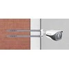 Ebolt fasado tvirtinimo kaištis 12*240 mm su m5 vidiniu sriegiu