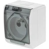 Elektro Plast Nasielsk GN.2P+Z N/T IP44 balta KL.DYMNA HERMES