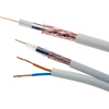 Kabelis koaksialinis kabelis su maitinimo šaltiniu CCTV baltas K60+2x05mm2 Elektrokabel 1m