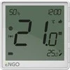 Engo Controls termostatai ZigBee terostatas, Lition baterija, baltas