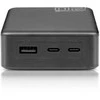 „everactive“ išorinė baterija 20 000 mAh, 1x USB, 2x USB-C, 20 W, QC4+, LCD ekranas, juodas