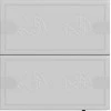 GIRA mygtuko jutiklis 4 Comfort 2x KNX TS4 antracitas 5002028
