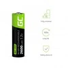 Green Cell AKUMULATORKI Žalias Cell 4x AA HR6 2600mAh GR01