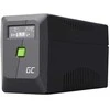 Green Cell Žalias Cell Avarinis maitinimo šaltinis (UPS) Greencell 850VA 480W PowerProof su LCD ekranu