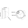 DS-2CD2163G2-LIS2U(2.8mm)(Juodas) Kamera IP kopułkowa 6Mpx Hikvision