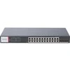 Šakotuvas Hikvision DS-3T1528HP-SI-24P4F/Be maitinimo