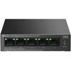 Šakotuvas TP-LINK | 5 prievadų Gigabit stalinio kompiuterio jungiklis su 4 prievadų PoE+ | LS105GP | Nevaldomas | Darbalaukis