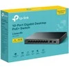 Šakotuvas TP-LINK | 10 prievadų Gigabit Desktop Switch su 8 prievadų PoE+ | LS1210GP | Nevaldomas | Darbalaukis