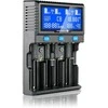 everActive profesionalus 4 x Ličio ir AA/AAA/C/D/9V Ni-MH akumuliatorių kroviklis UC4200