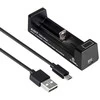 Cilindrinis ličio jonų akumuliatoriaus įkroviklis 18650 Xtar ANT MC1 Plus micro USB-B