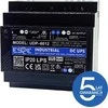 ESPE UDP-6012 12 V 60 W 5 A DIN bėgelio perjungimo buferinis maitinimo šaltinis