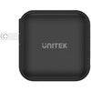 UNITEK CHARGER GaN 3x USB-C 1x USB-A QC 3.0 PD 100W Juodas