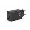 Įkroviklis jungiama į tinklą Voltage GaN Charger 67W PD 3.0 QC 3.0 USB-A 2x USB-C juoda