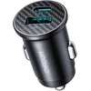 Automobilinis įkroviklis Joyroom JR-CCN16 USB-A/USB-C 15W juodas