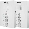 INTERPHONE 'EURA' ADP-51A3 'DIFESA' - 1 šeima, 2 uniphone, domofonas, baltas