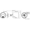 6 MP Smart Hybrid Light su ColorVu technologija - HIKVISION Network Mini Bullet Camera