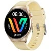 Weofly Curve Išmanusis laikrodis - Daugiafunkcis laikrodis su Bluetooth 5.3 Auksiniu