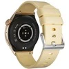 Weofly Curve Išmanusis laikrodis - Daugiafunkcis laikrodis su Bluetooth 5.3 Auksiniu