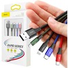 Baseus Fast USB kabelis 4in1 2xUSB-C / Lightning / Micro 3.5A 1.2m - Juodas