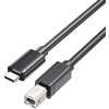 Unitek kabelis do drukarki USB C na USB B 2.0 juoda 1m