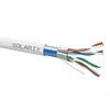 Montavimo kabelis Solarix CAT6A FFTP pilkas Dca s2 d2 a1 500m SXKD-6A-FFTP-LSOH