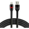 KABELIS USB-A / Lightning Apple iPhone LED RGB everActive CBB-1IBR 100cm 2,4A